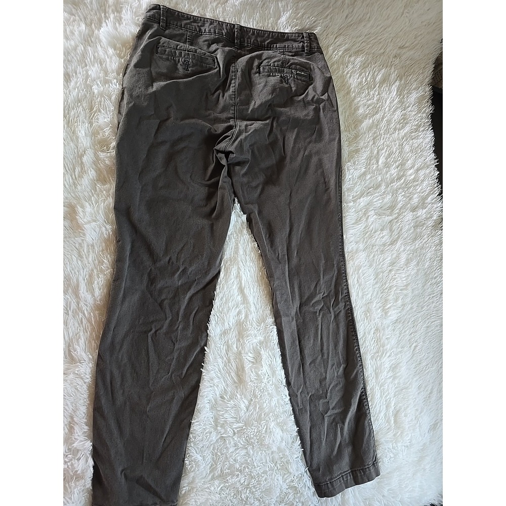 Eddie Bauer Jeans Womens 8 Gray Boyfriend Slim Medium Wash Denim Outdoor Work - Picture 7 of 16